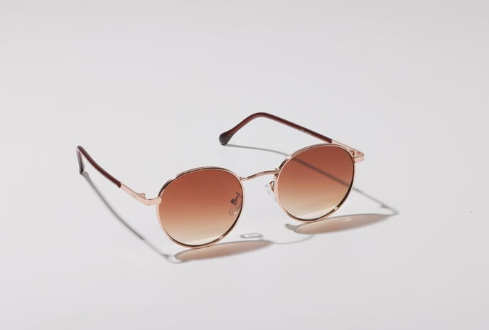 ÓCULOS DE SOL LONDON Rosé Bordô Degradê